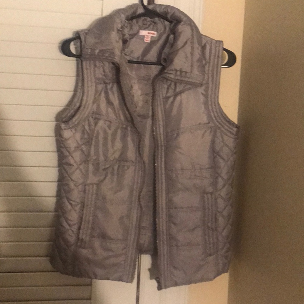 Gray vest